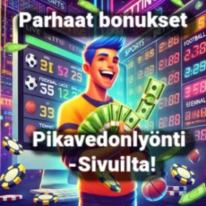 Parhaat bonukset saat pikavedonlyöntisivuilta