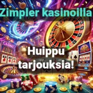 Zimpler kasinoilla huippu bonukset ja tarjoukset