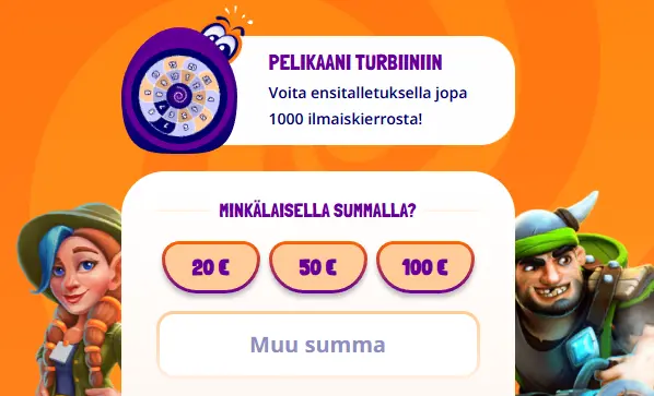 pelikaani casino aloitus