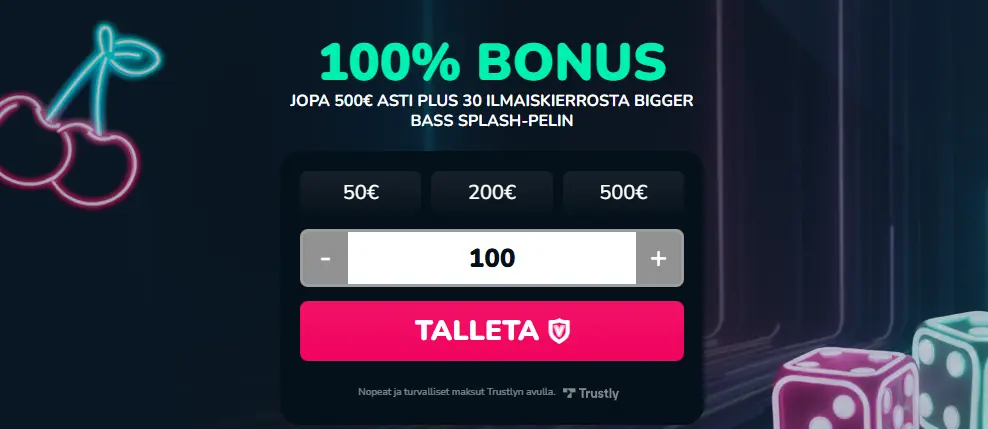 tervetuloa valttikasinolle