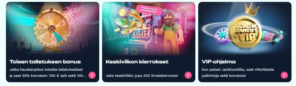 jackburst tarjoukset
